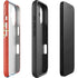 Serbia Flag Distressed iPhone 16 Impact Case